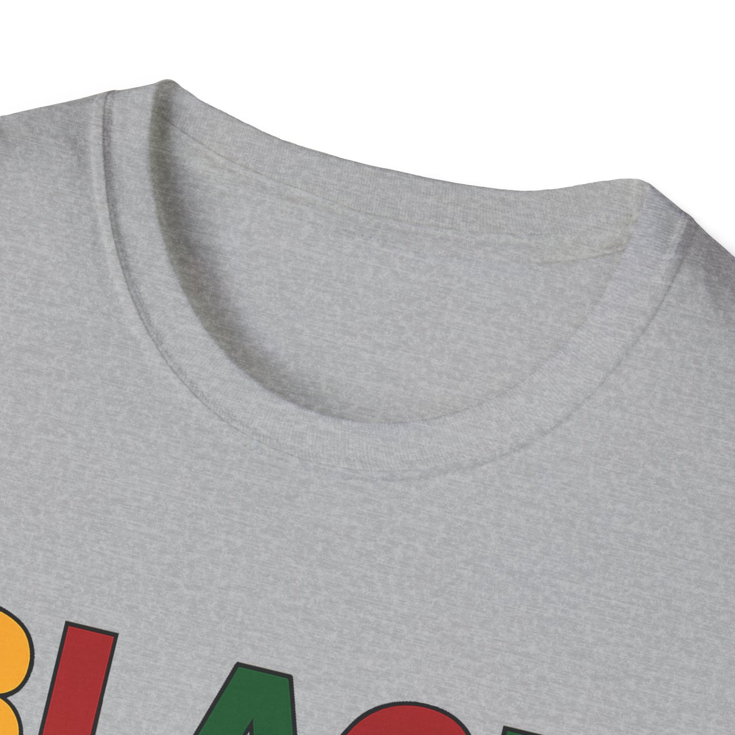 Juneteenth Black in Living Color T-Shirt - Unisex Softstyle Tee