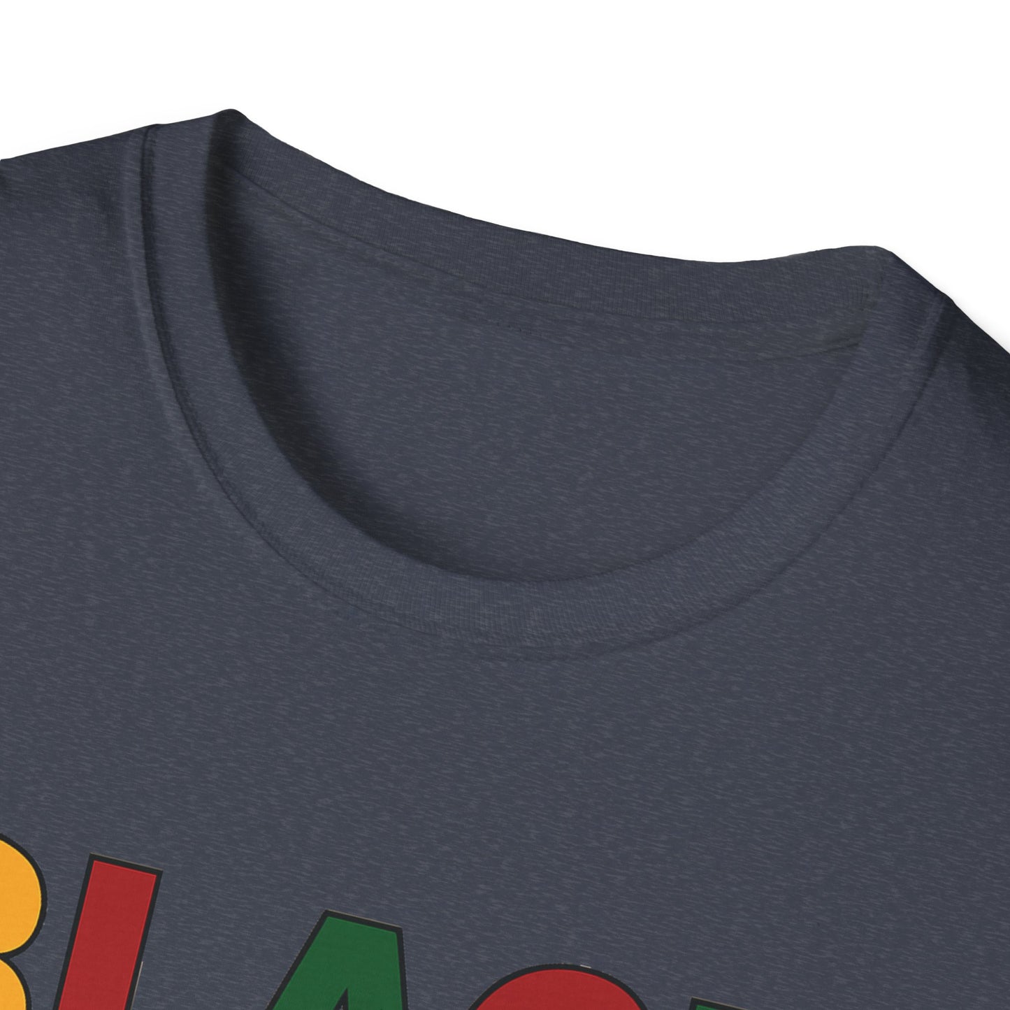 Juneteenth Black in Living Color T-Shirt - Unisex Softstyle Tee
