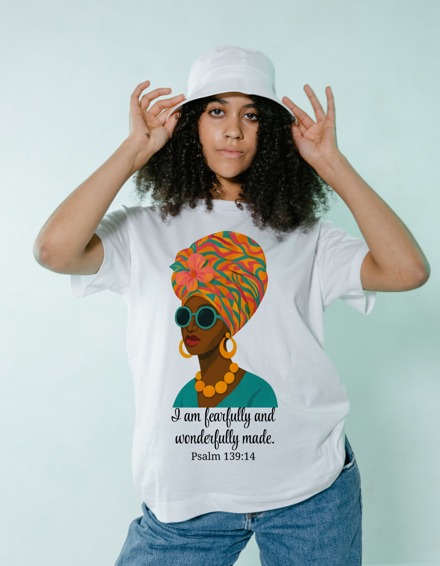 Inspirational Graphic T-Shirt, Unisex Softstyle Tee, Faith-Based Apparel, African American Pride, Gift for Her