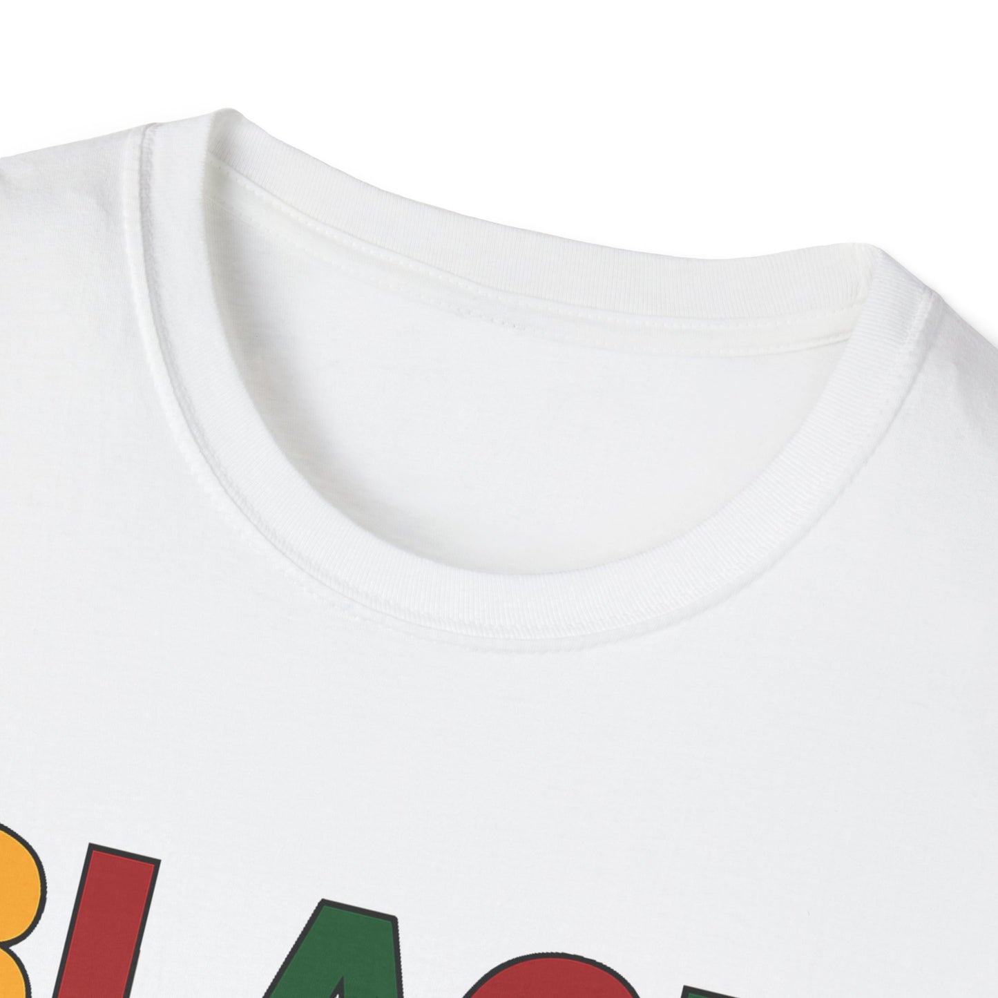 Juneteenth Black in Living Color T-Shirt - Unisex Softstyle Tee