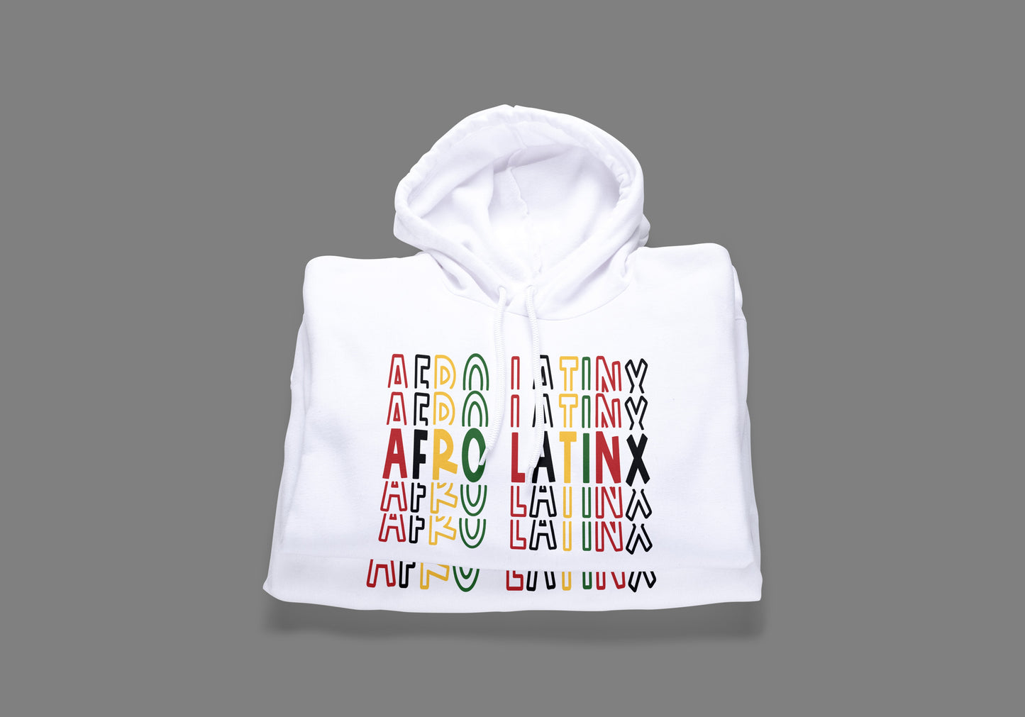 AfroLatin X Hoodie - Cozy and Stylish, Afrocentric Design, Unisex - Two Anointed Hands