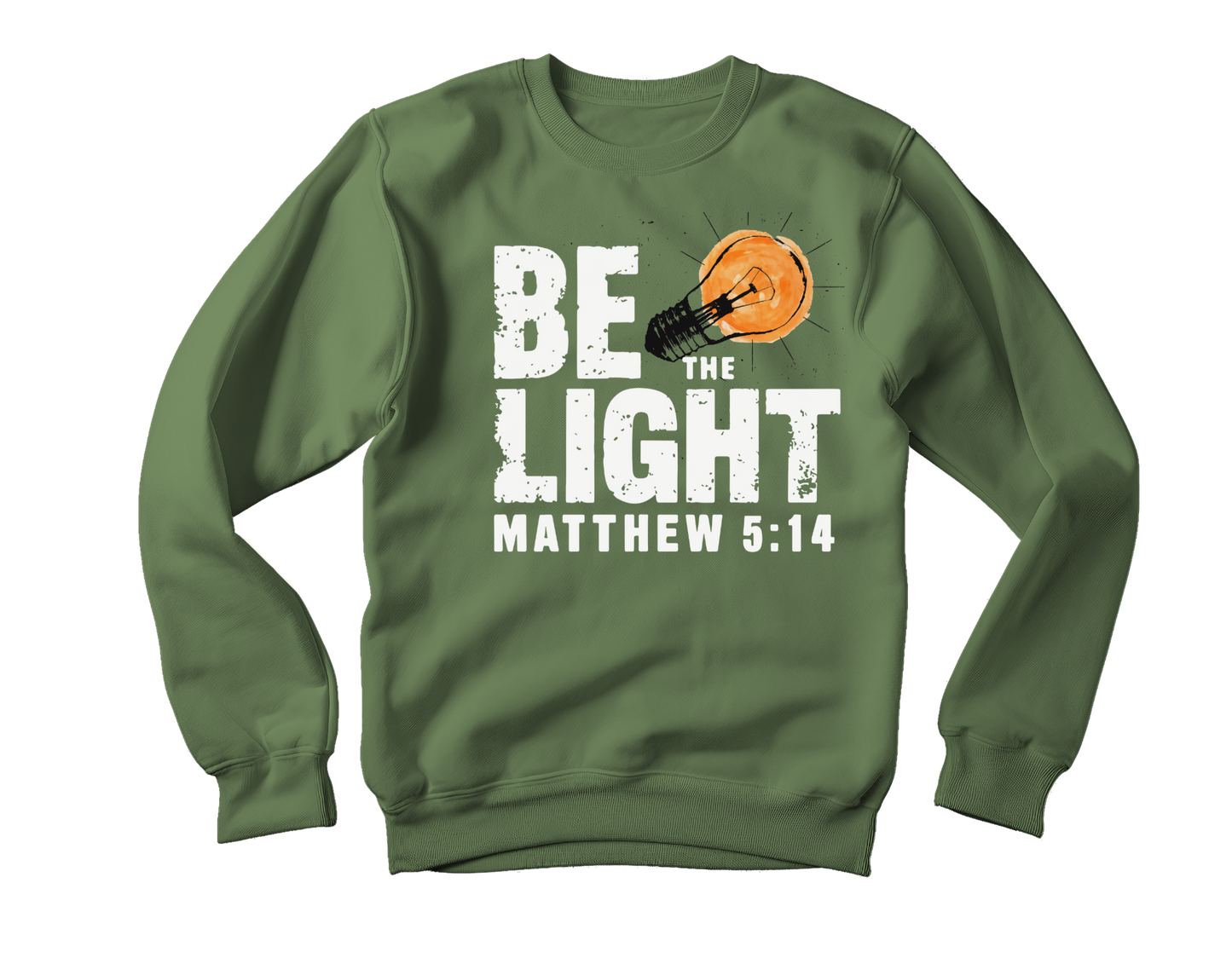 Be the Light Hoodie/Crewneck - Two Anointed Hands