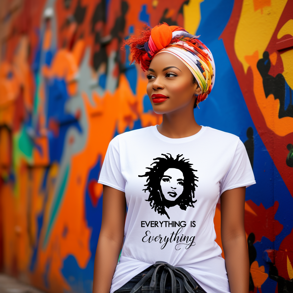 Everything Is Everything T-shirt - Positive Vibes, Soft Cotton, Unisex Fit - Two Anointed Hands