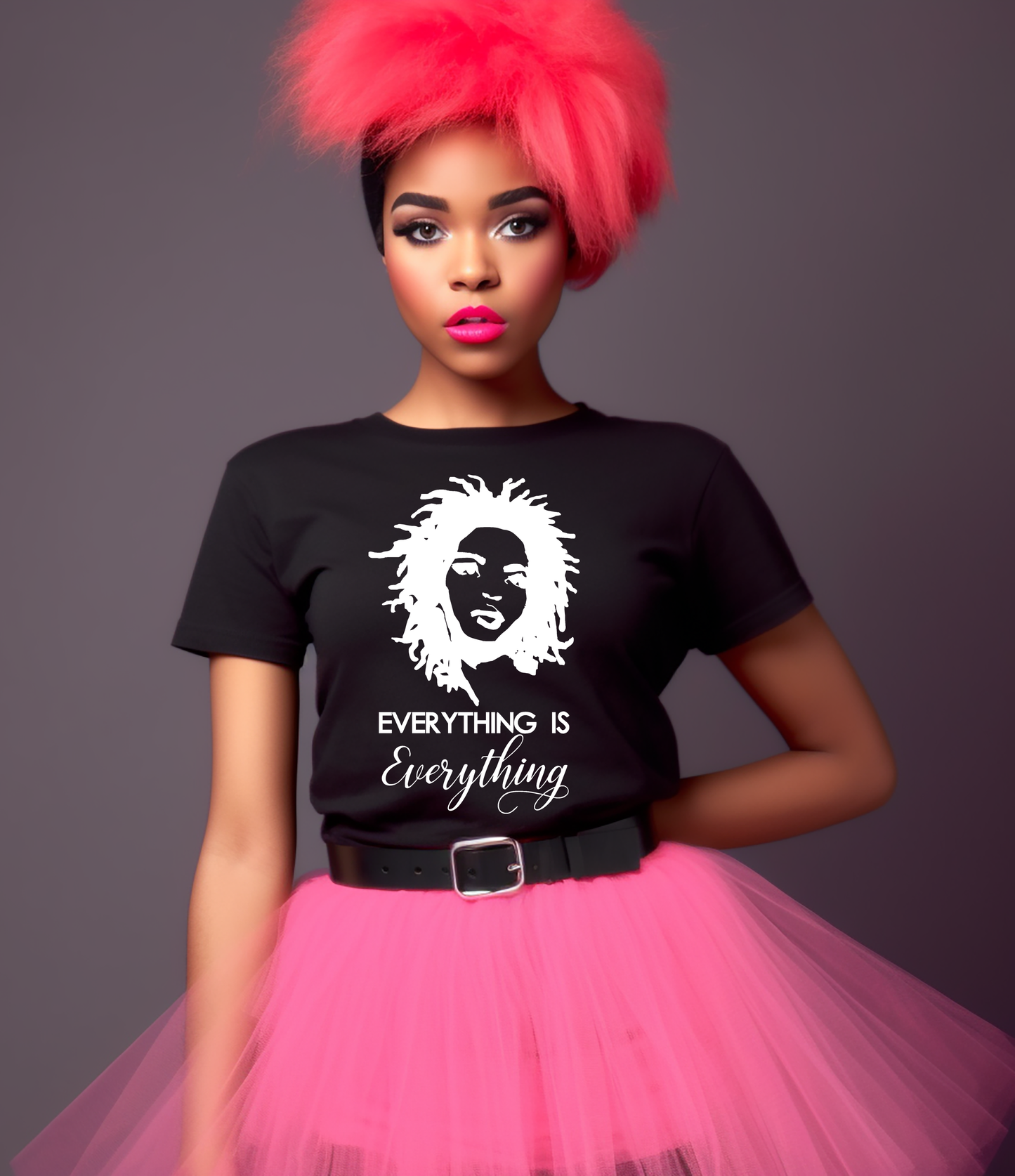 Everything Is Everything T-shirt - Positive Vibes, Soft Cotton, Unisex Fit - Two Anointed Hands