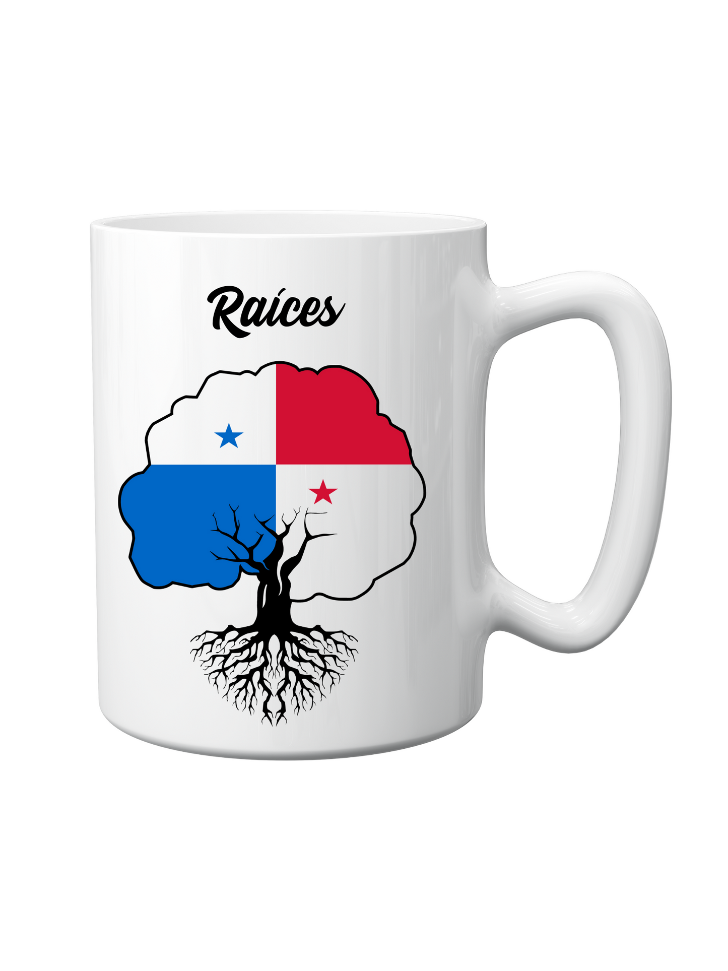Panama Raíces Cultural Heritage Mug - Two Anointed Hands