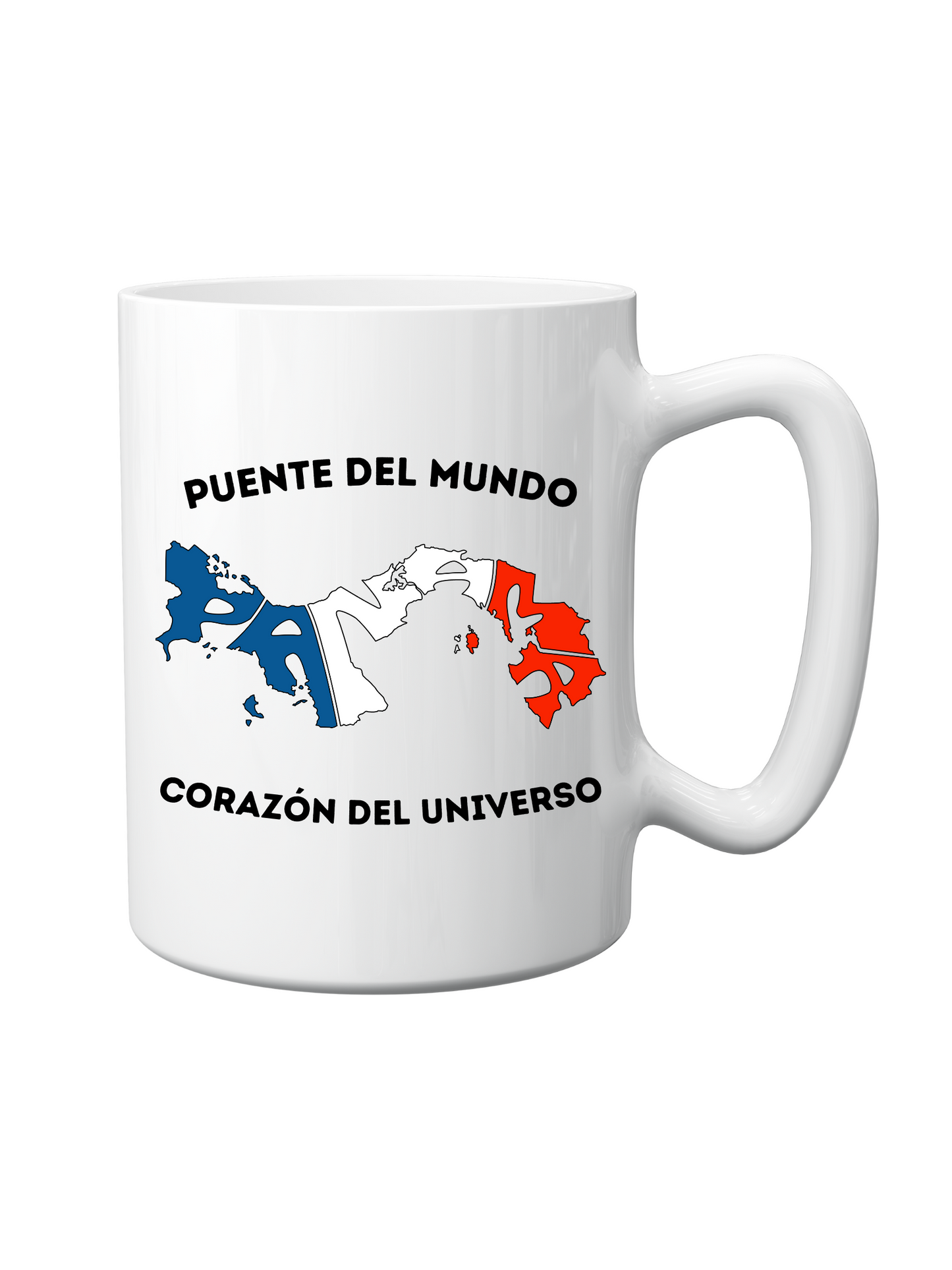 Panama Puente del Mundo Heritage Coffee Mug - Two Anointed Hands