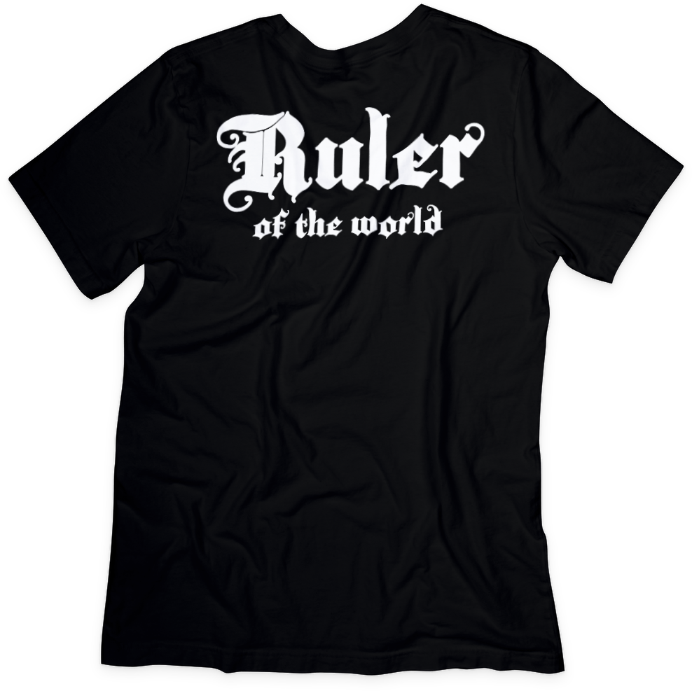Ruler of the World Inspirational T-shirt - Two Anointed Hands