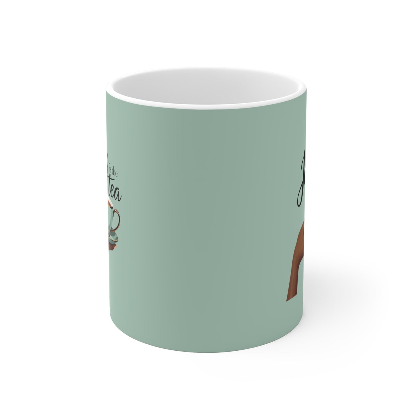 Jesus Is the Tea Ceramic Mug — Faith & Tea 11oz