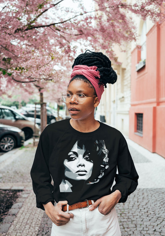 Geometric Lady Di T-shirt