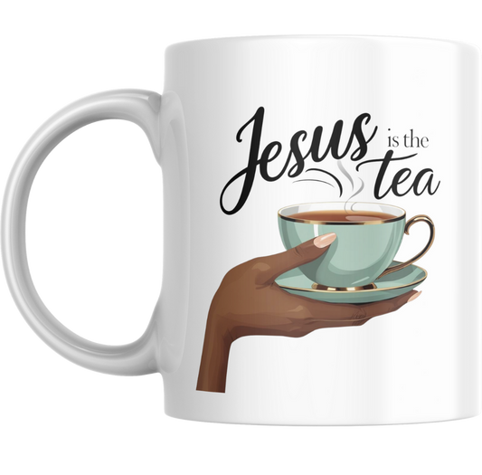 Jesus Is the Tea Ceramic Mug, (11oz, 12oz)