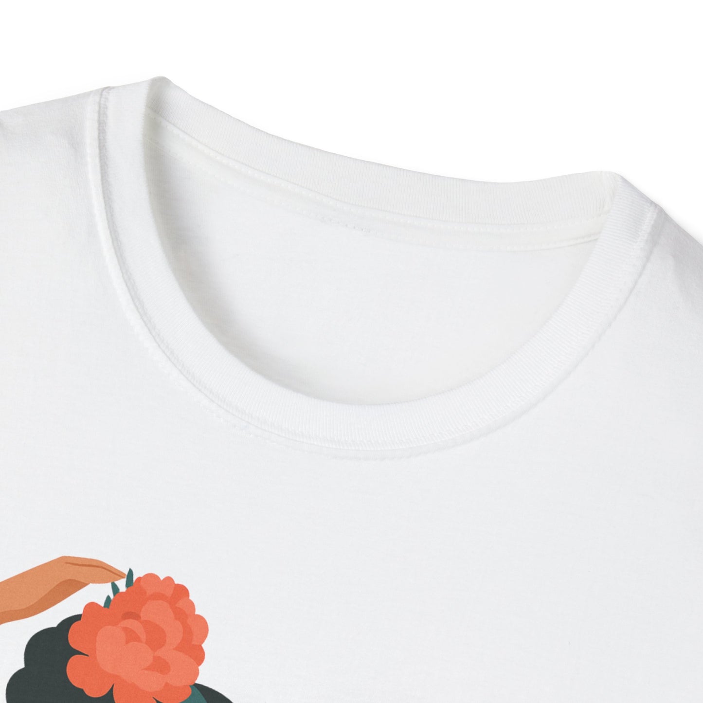 Frida Kahlo Inspired Unisex Softstyle T-Shirt - Empowering Art Tee