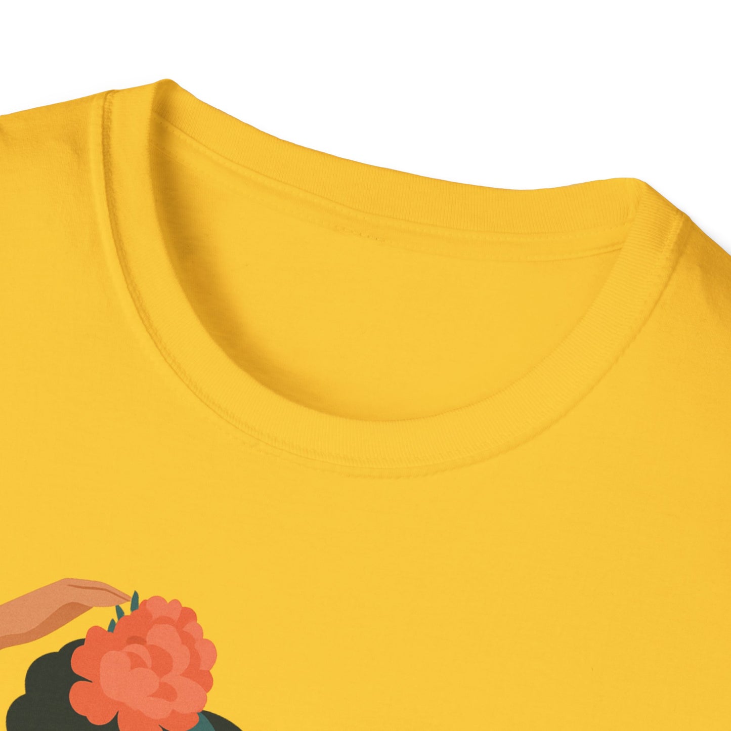 Frida Kahlo Inspired Unisex Softstyle T-Shirt - Empowering Art Tee