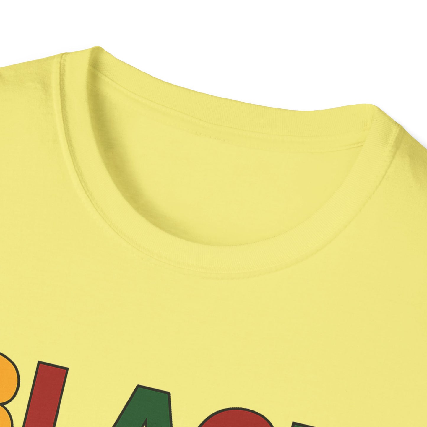 Juneteenth Black in Living Color T-Shirt - Unisex Softstyle Tee