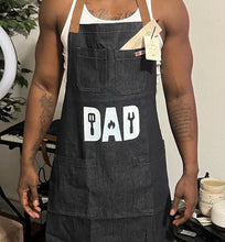 Load image into Gallery viewer, Two Anointed Hands - Dad Denim Apron