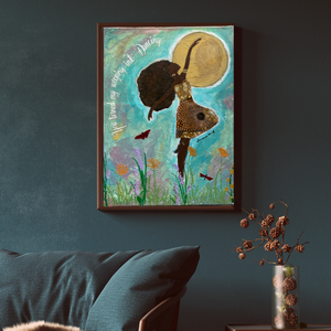 Dancing by the Moon Canvas Art