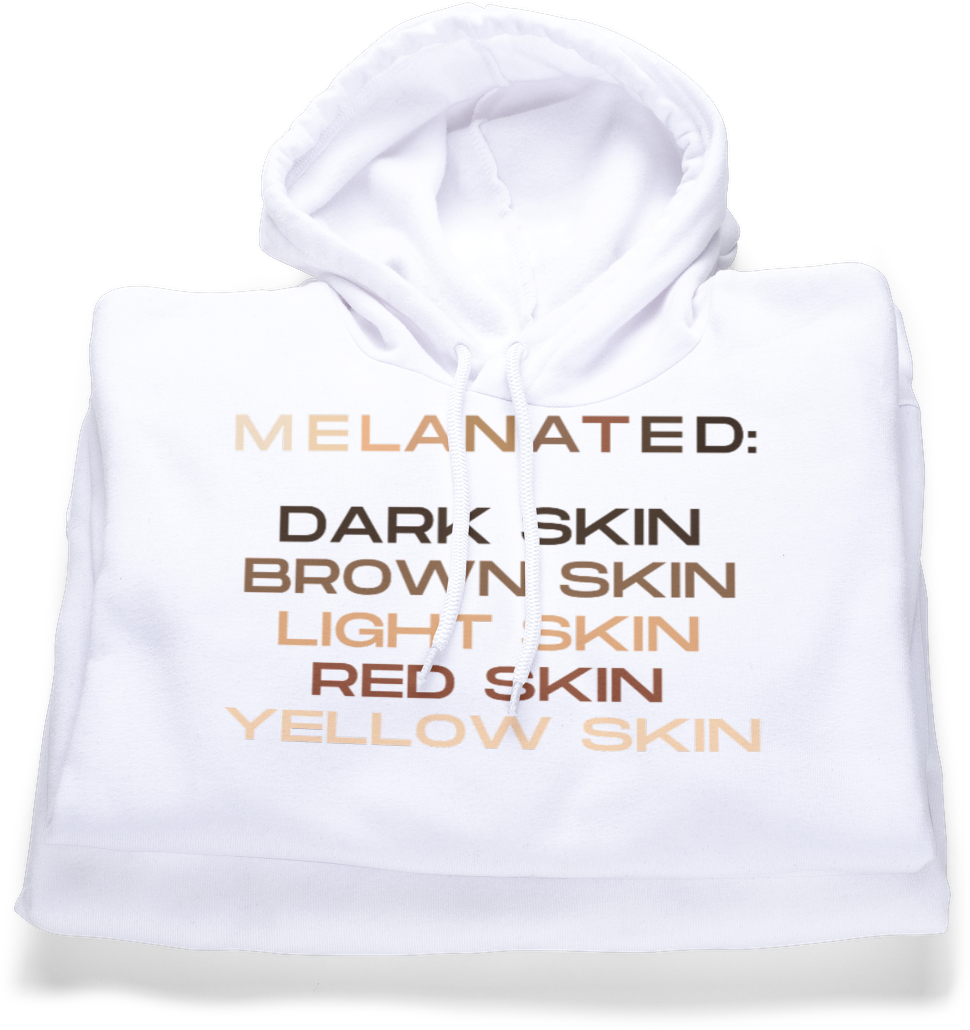 Melanated Pride Cultural Hoodie - Two Anointed Hands