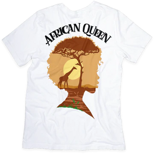 Two Anointed Hands African Queen T-shirt