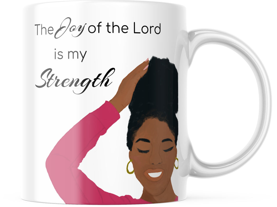 Two Anointed Hands - Joy of the Lord Mug