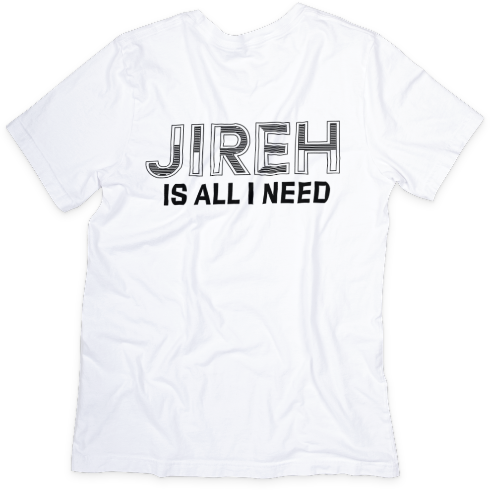 Jireh Christian Faith Graphic T-shirt - Two Anointed Hands