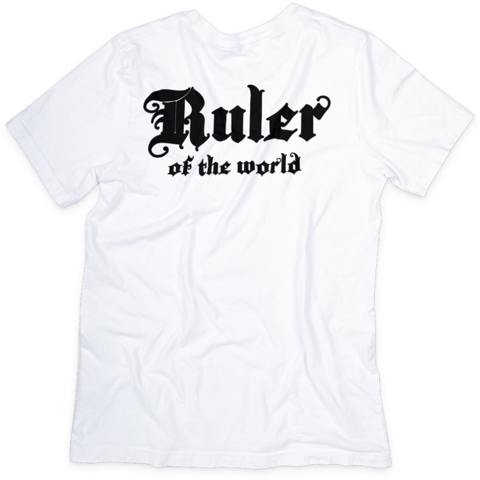 Ruler of the World Inspirational T-shirt - Two Anointed Hands