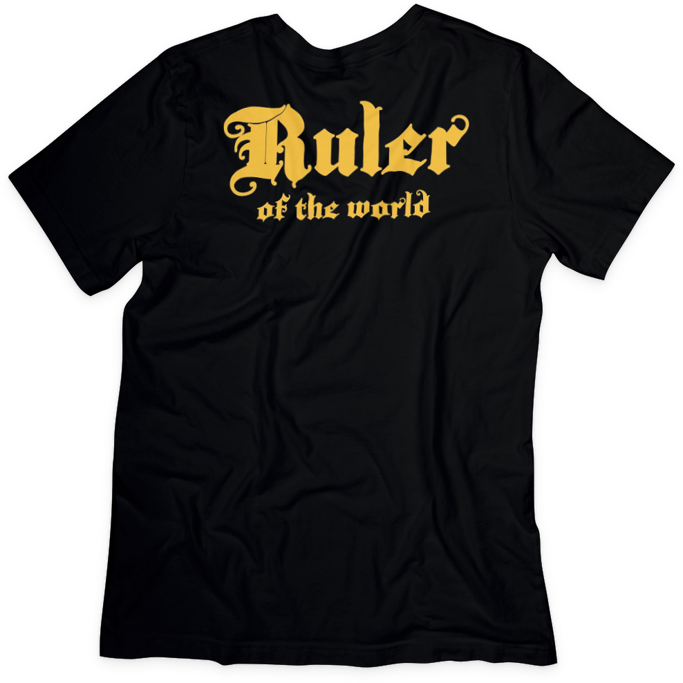 Ruler of the World Inspirational T-shirt - Two Anointed Hands