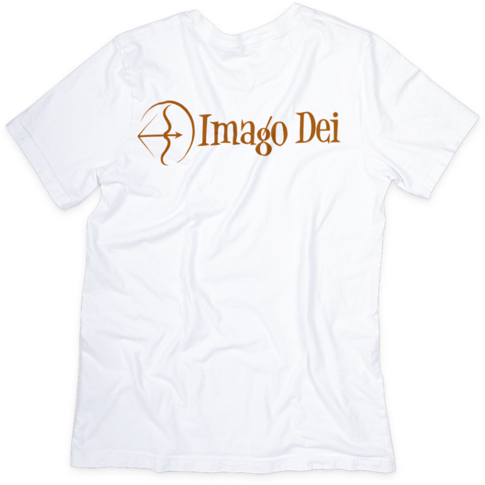 Imago Dei T-shirt - Inspirational Message, Soft Cotton, Unisex Fit - Two Anointed Hands